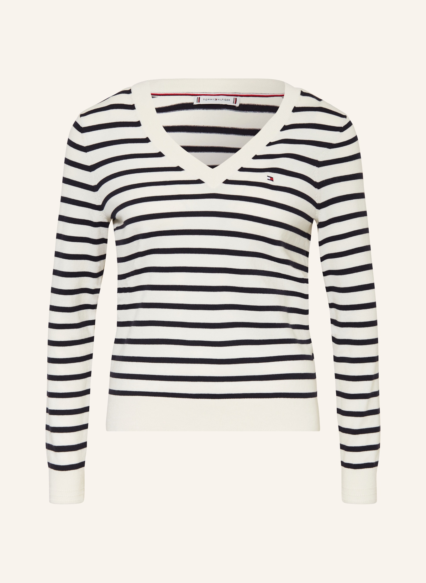 

Свитер TOMMY HILFIGER, цвет CREME/SCHWARZ