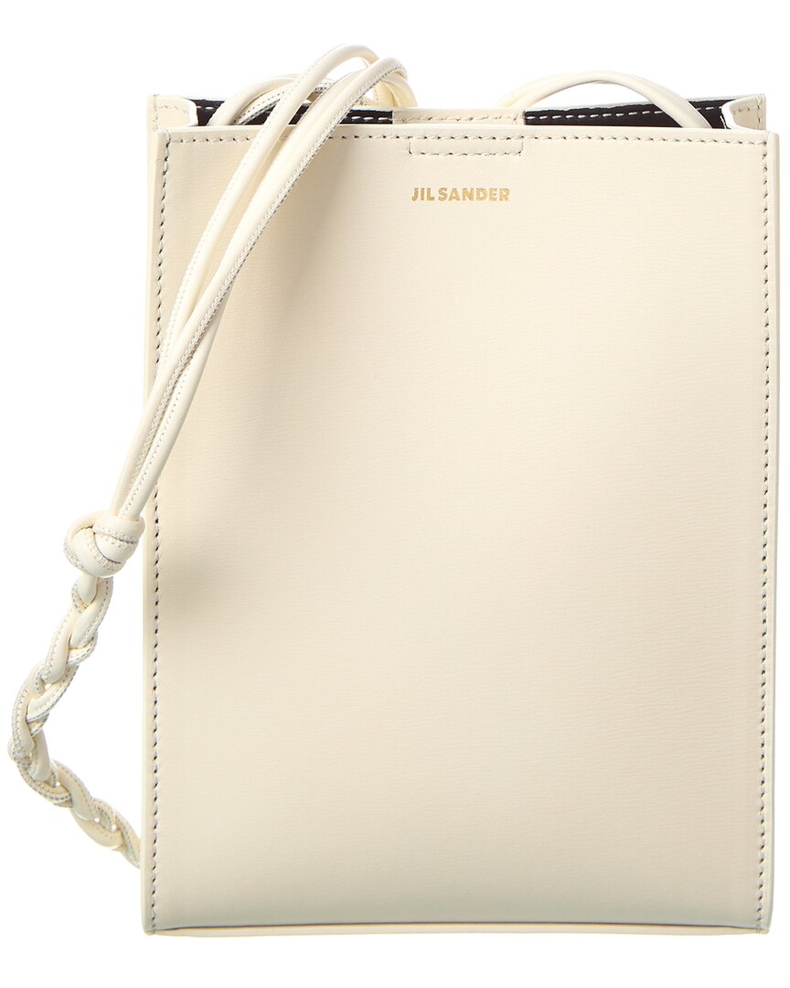 

Сумка через плечо Jil Sander Tangle Small из кожи, белый