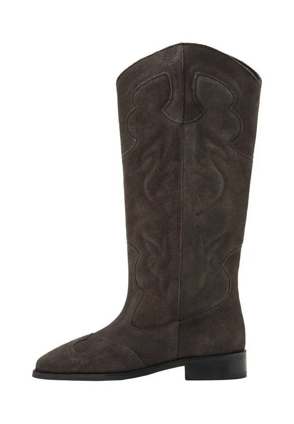 Подростковые ковбойские/байкерские сапоги Mango Kids, Brown