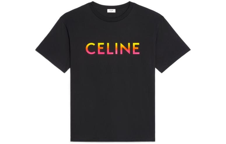 

Футболка мужская черная Celine, черный