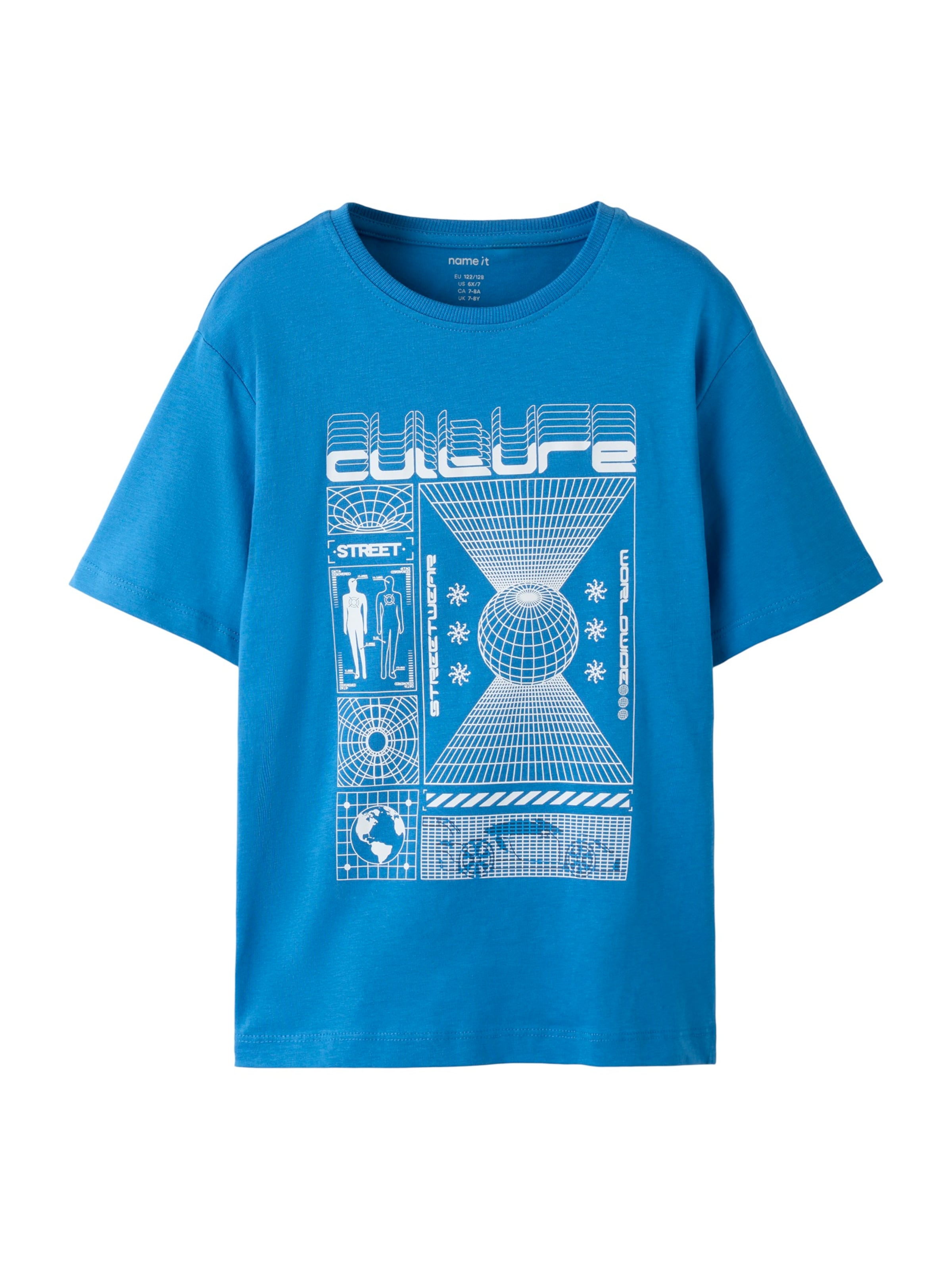 

NAME IT Футболка в цвете Azure