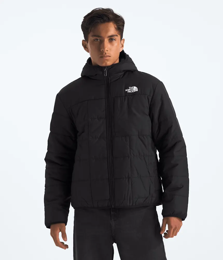 

Двусторонняя куртка Shasta с капюшоном и застежкой-молнией для мальчиков The North Face, TNF Black