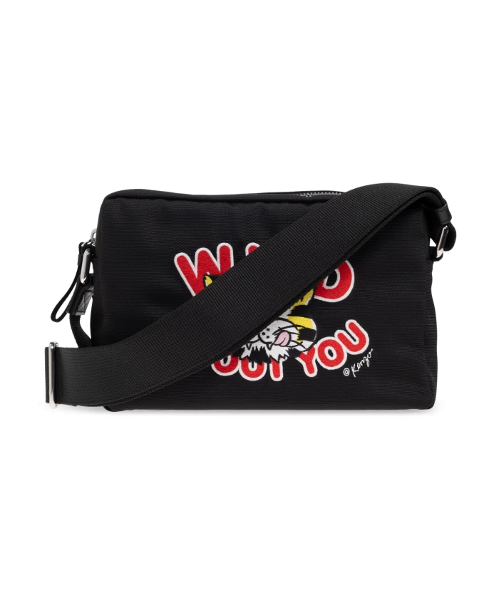 

Сумка через плечо Kenzo, черный