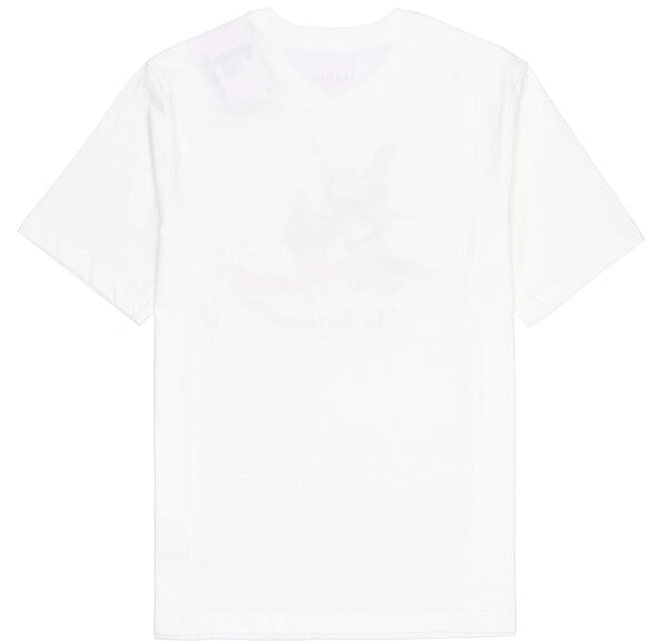 Футболка Air Jordan Shoe Alphabet Printing Round Neck Short Sleeve Unisex White, белый — фото 2