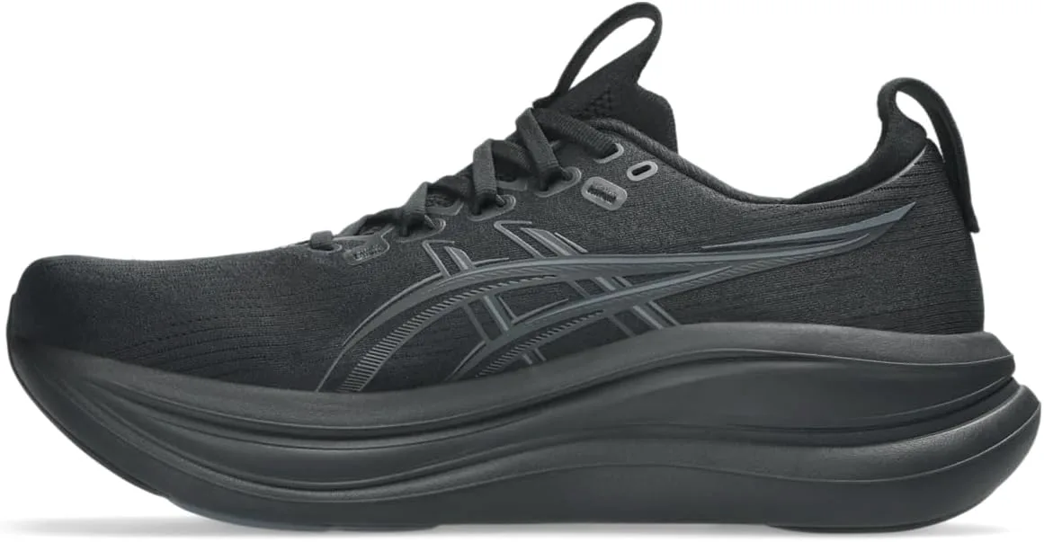 Мужские беговые кроссовки ASICS Gel-Nimbus 28, черный/графитовый — фото 4