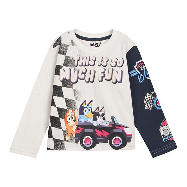 Комплект с длинным рукавом Bluey Imagikids, Off White — фото 4