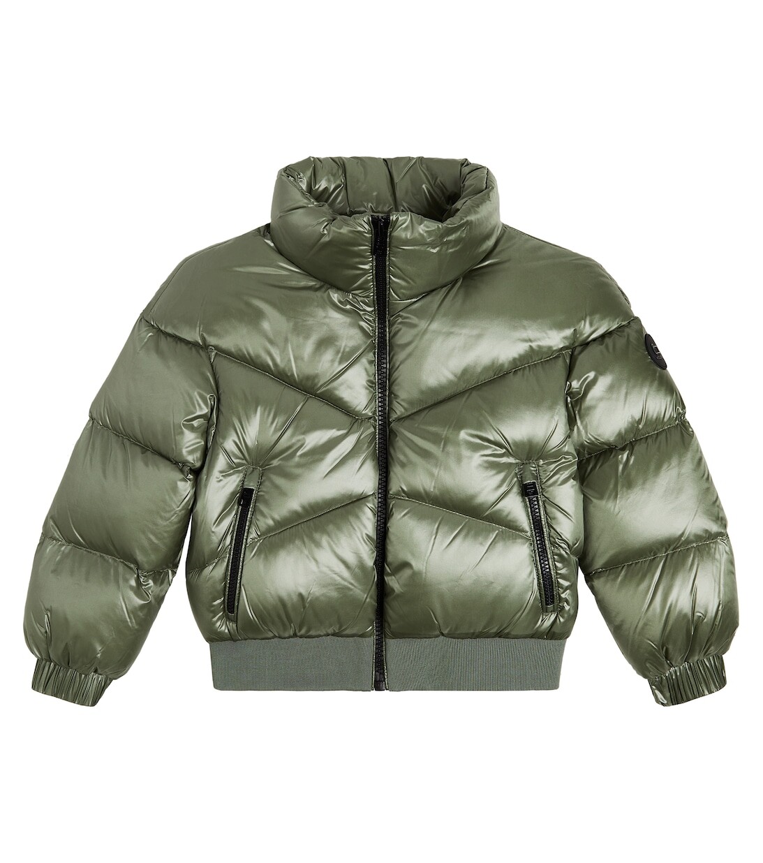

Пуховик Woolrich, серый