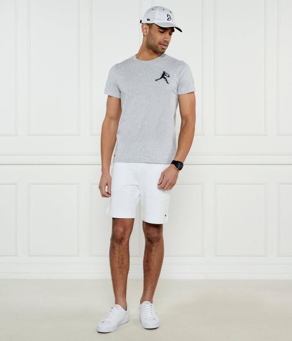 Футболка Lacoste Tennis x Novak Djokovic Regular fit Lacoste, серый — фото 2