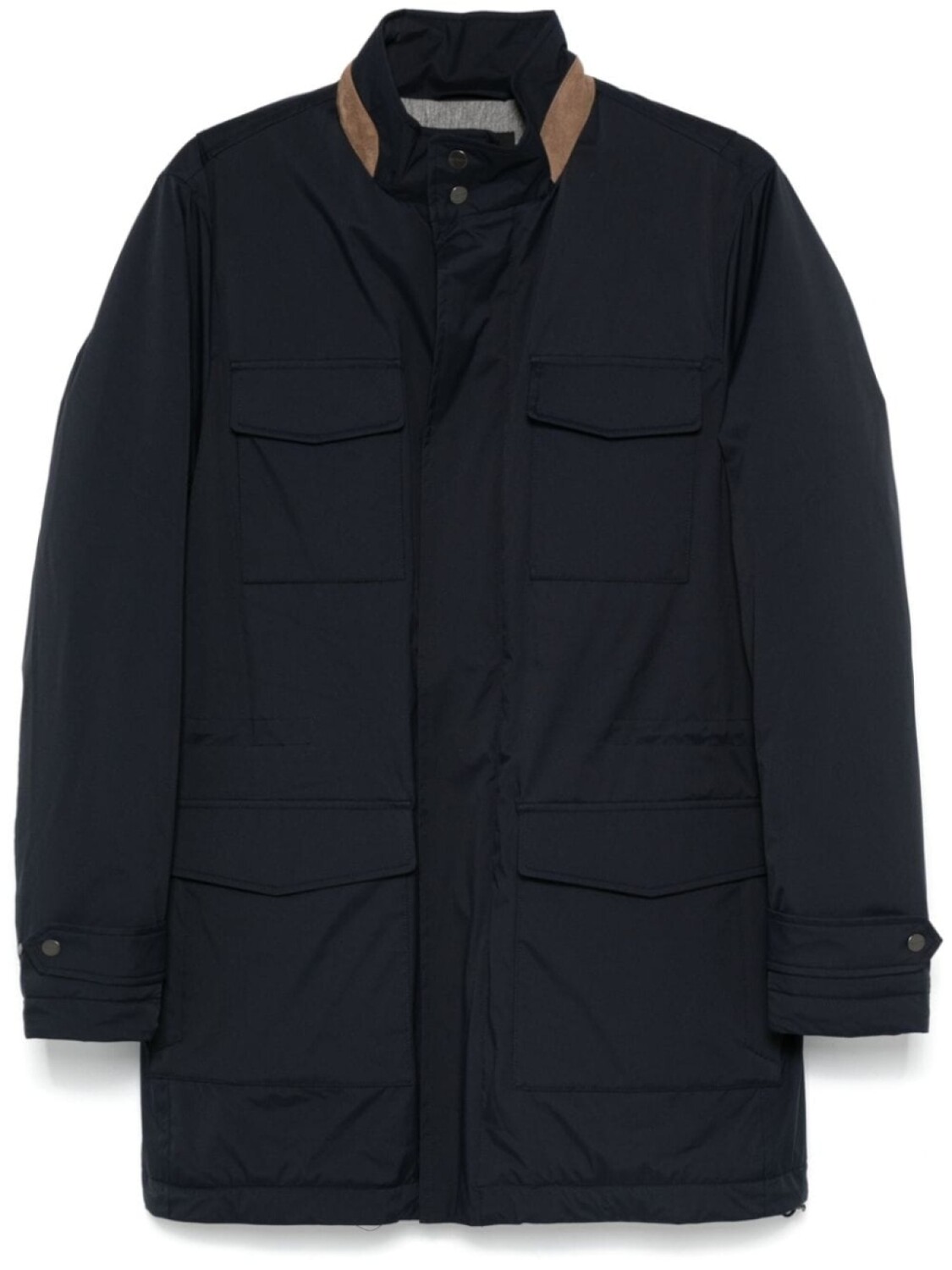 

Kiton легкий пуховик, синий