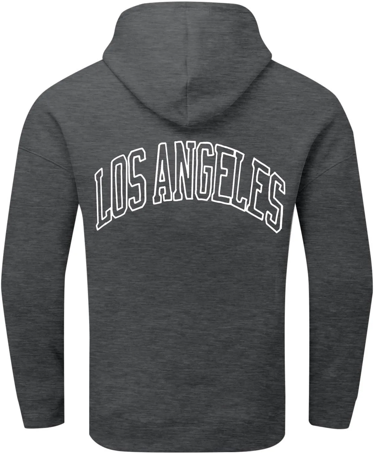 Толстовка с капюшоном Los Angeles Print Vintage Letter Anime — фото 2