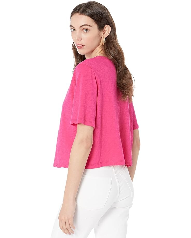 

Футболка Michael Stars Vera Tee, цвет Magenta