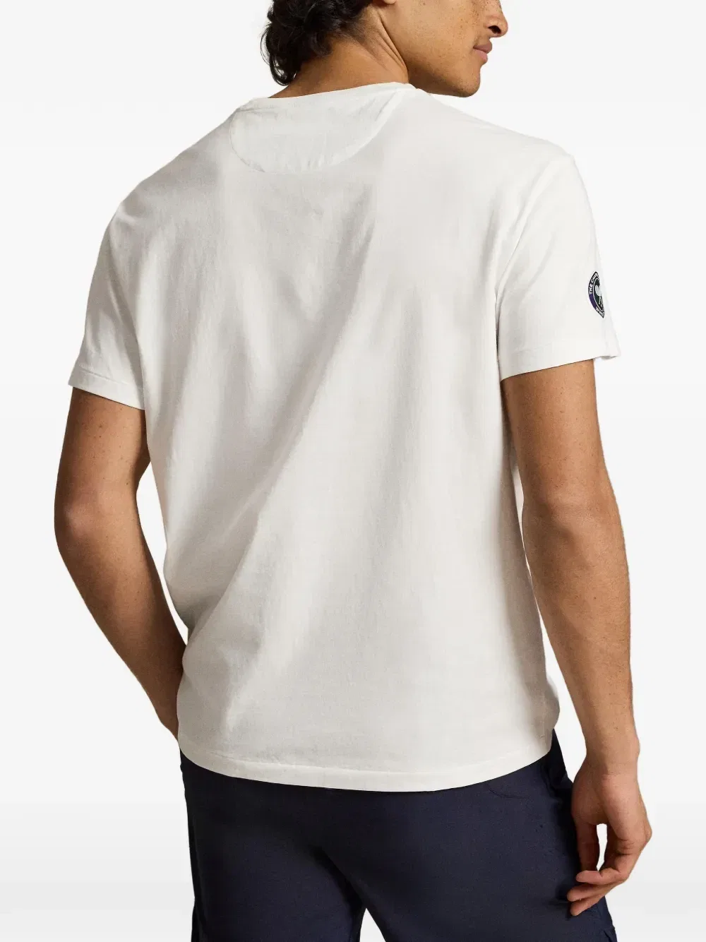 Футболка с принтом из коллаборации с Wimbledon 2026 POLO RALPH LAUREN, белый — фото 4