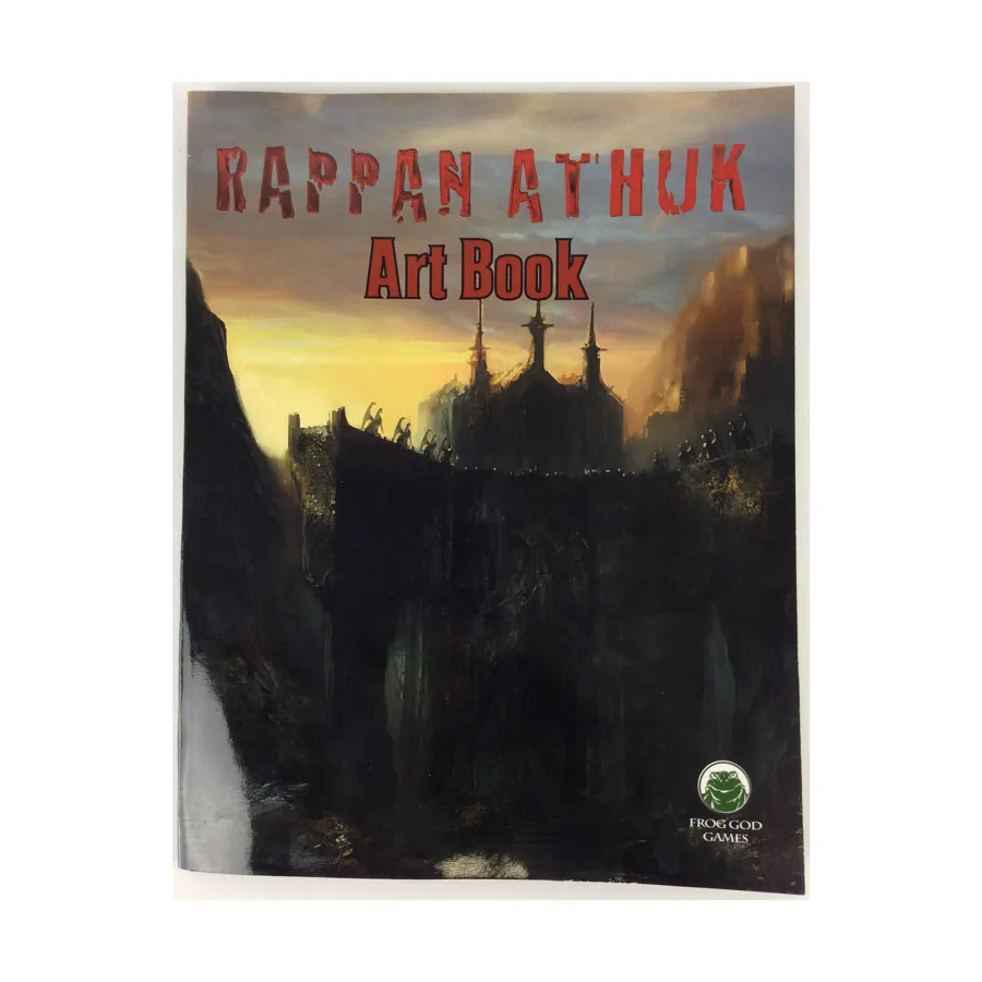 

Rappan Athuk Art Book, Rappan Athuk (Unisystem), мягкая обложка