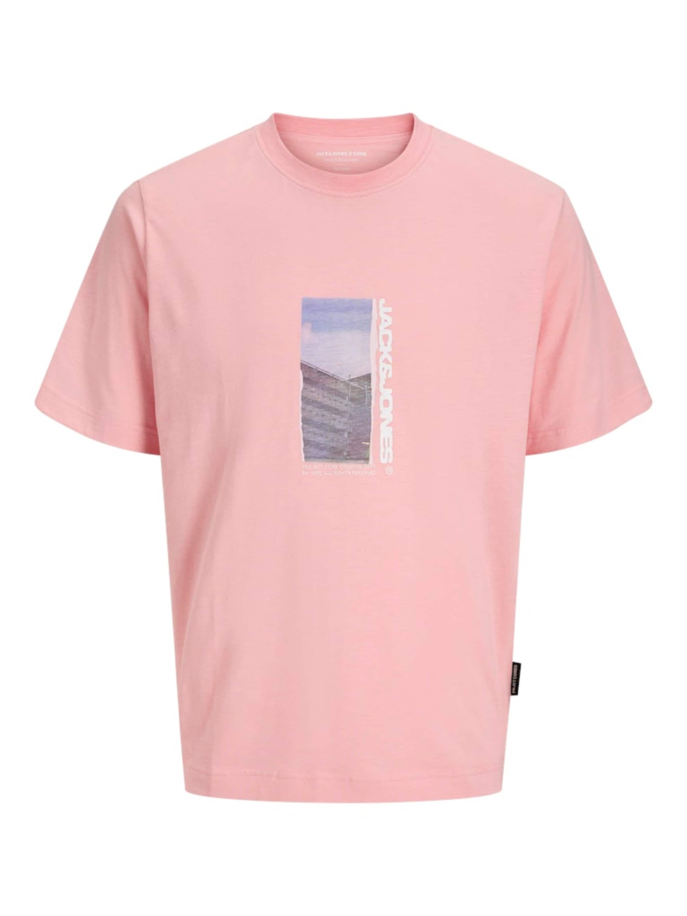 

JACK & JONES Лонгслив в розовом цвете