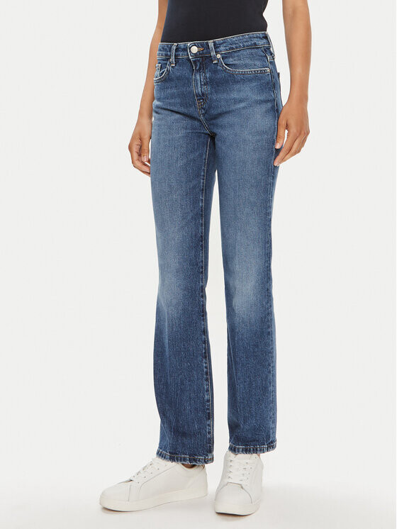 

Облегающие джинсы bootcut Tommy Hilfiger, синий