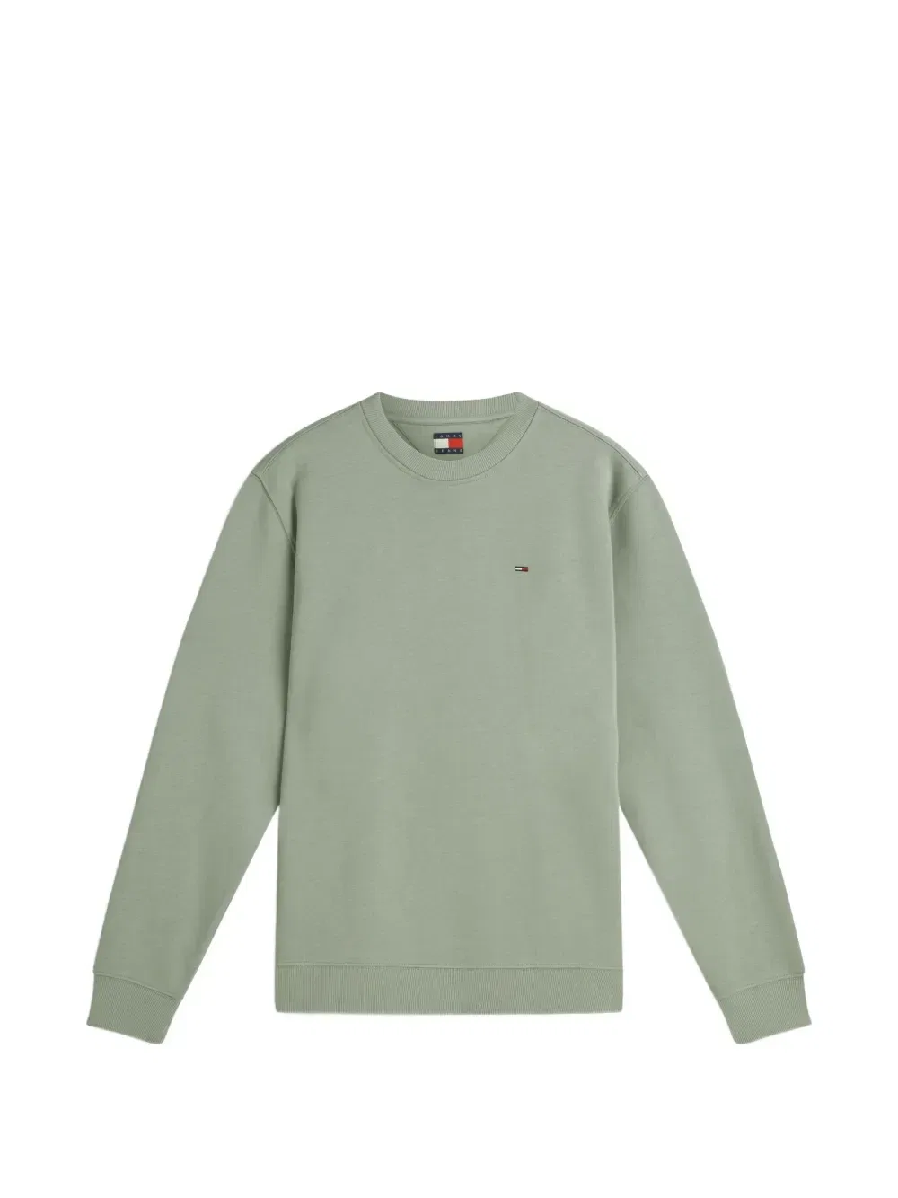 Свитшот с нашивкой-логотипом Tommy Hilfiger, зеленый