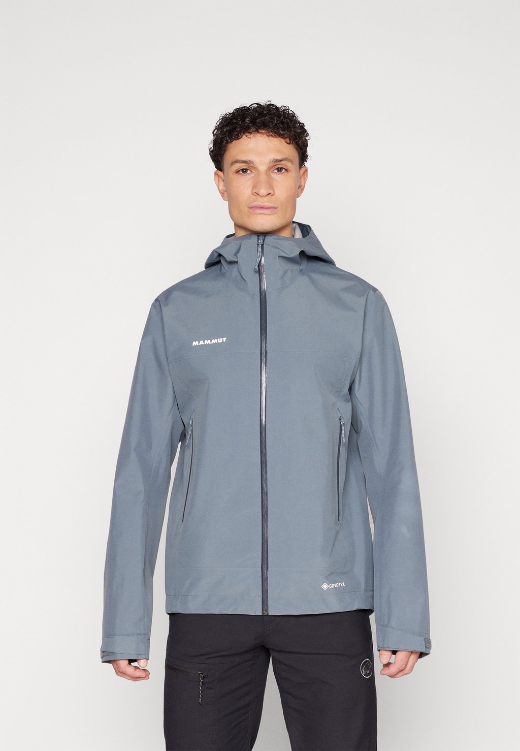 

Куртка из хардшелла CRATER LIGHT HOODED Mammut, сине-серый