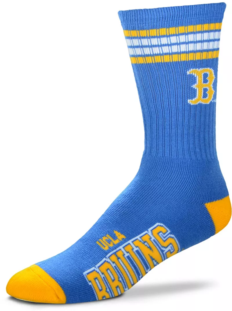 

Носки Deuce Crew с 4 полосками для босых ног UCLA Bruins For Bare Feet