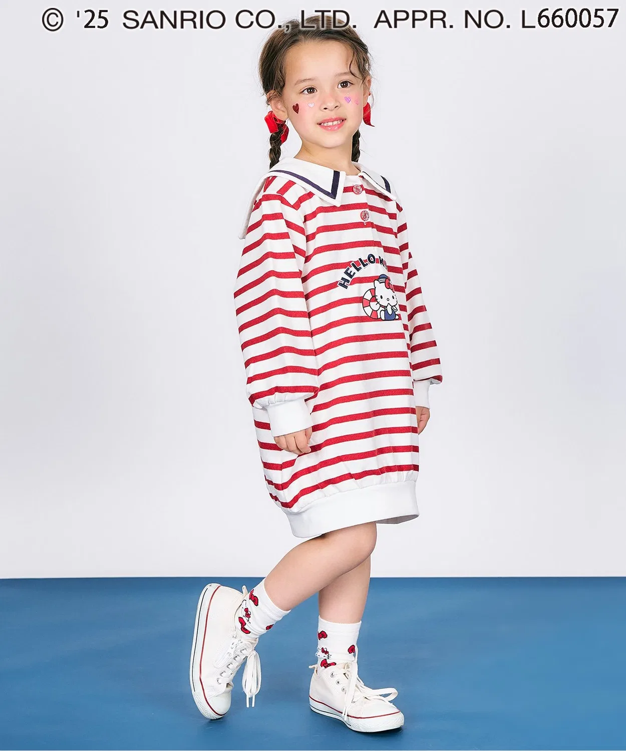Носки ассорти Hello Kitty, бренд apres les cours, цвет слоновой кости — фото 3