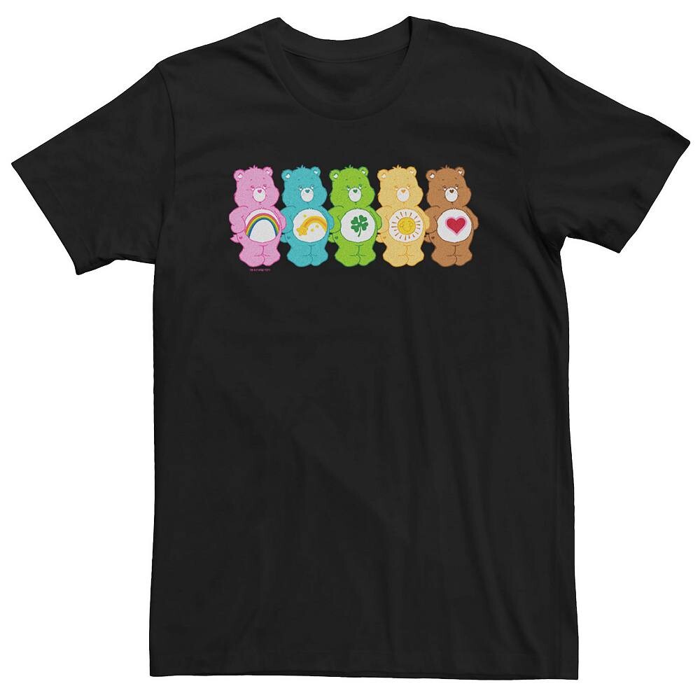 

Футболка Big & Tall Care Bears Line Group Licensed Character, черный