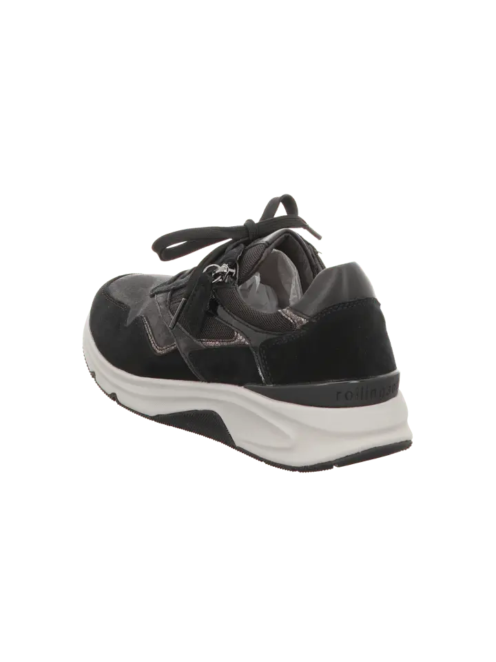 Низкие кроссовки rollingsoft Bequem Schnür Sportl Lose Einlagen, цвет dk-grey/schw/bronc — фото 3