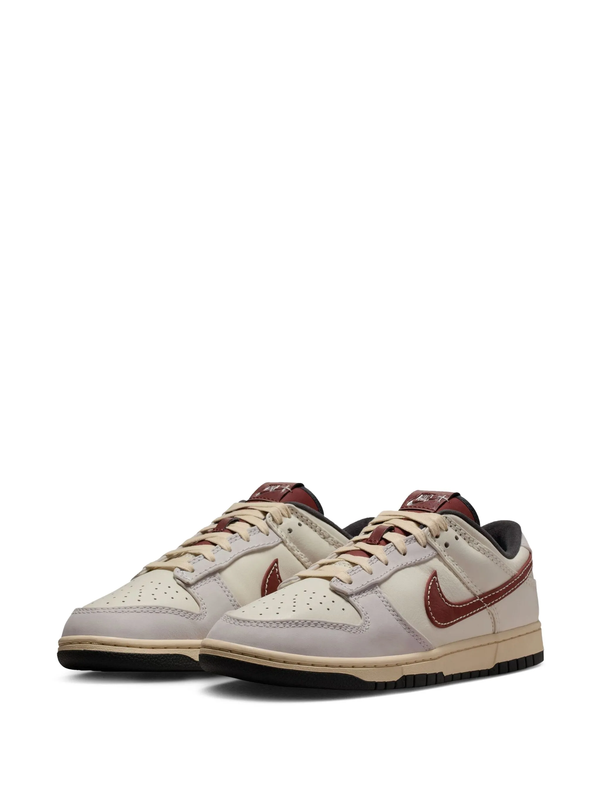 Кроссовки Dunk Low на шнуровке Nike, бежевый — фото 2