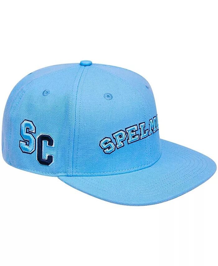 

Мужская голубая кепка Spelman College Jaguar Evergreen Spelman Snapback Pro Standard