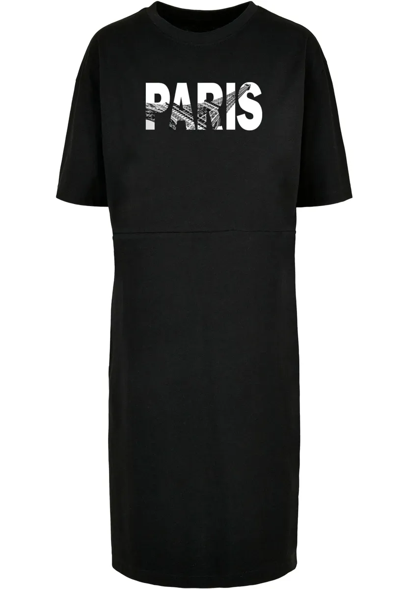 

Платье-рубашка Merchcode " Merchcode Ladies Ladies Paris Eiffel Tower Oversized Платье с разрезом" (1 шт.), черный