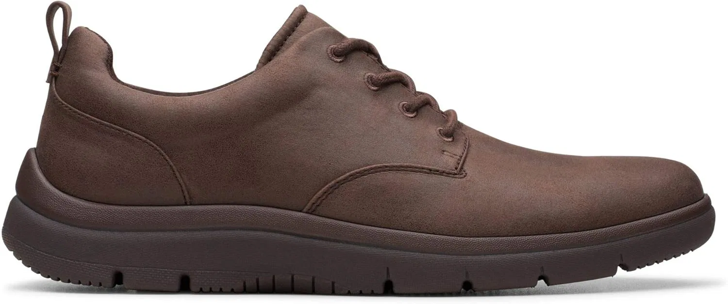 Мужские кроссовки Clarks Tunsil Lane Oxford, Brown Brown — фото 2