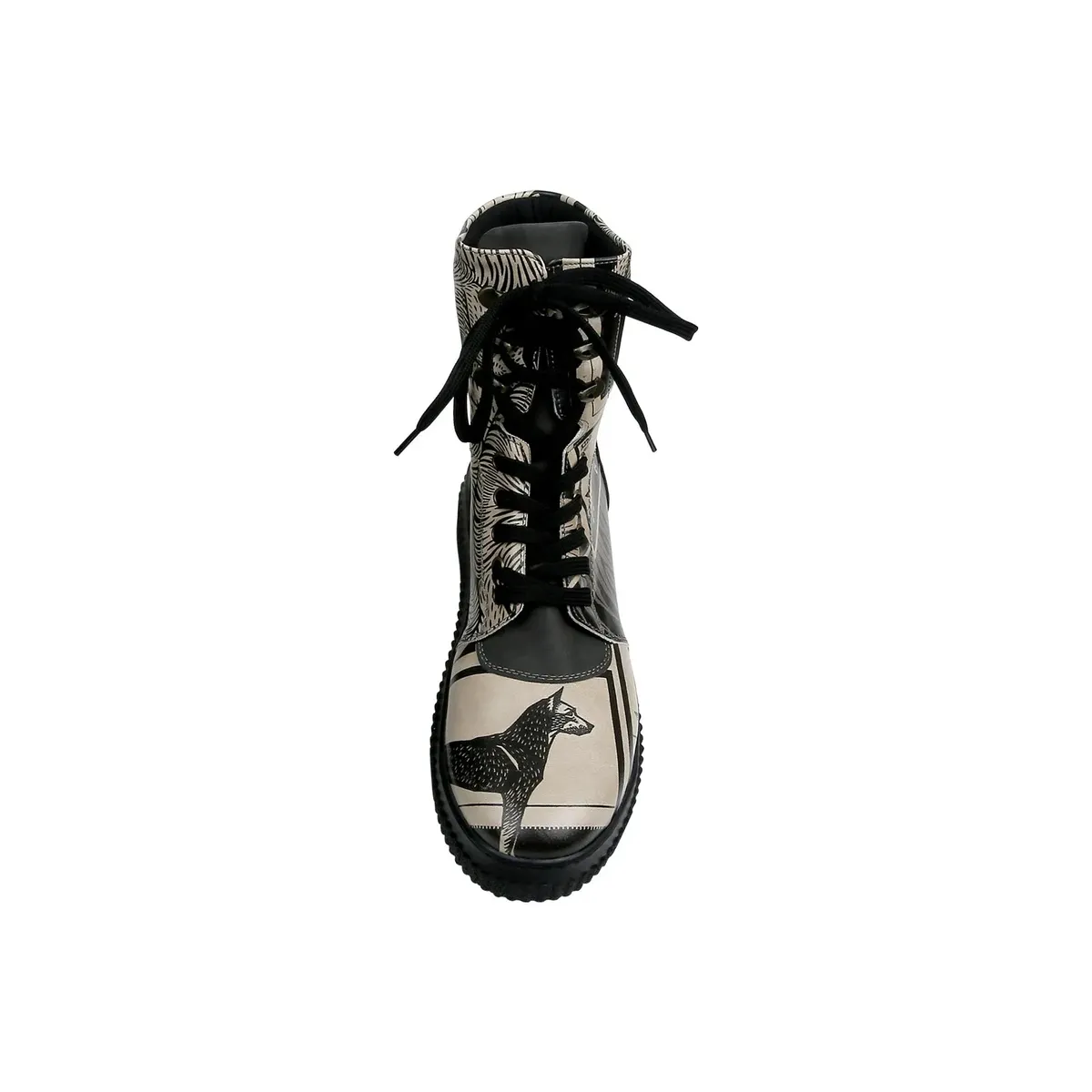 Ботинки на шнуровке DOGO "Women's Future Boots Explore 36 Women's Future Boots Vegan Dam", Vegan, бежевый — фото 4
