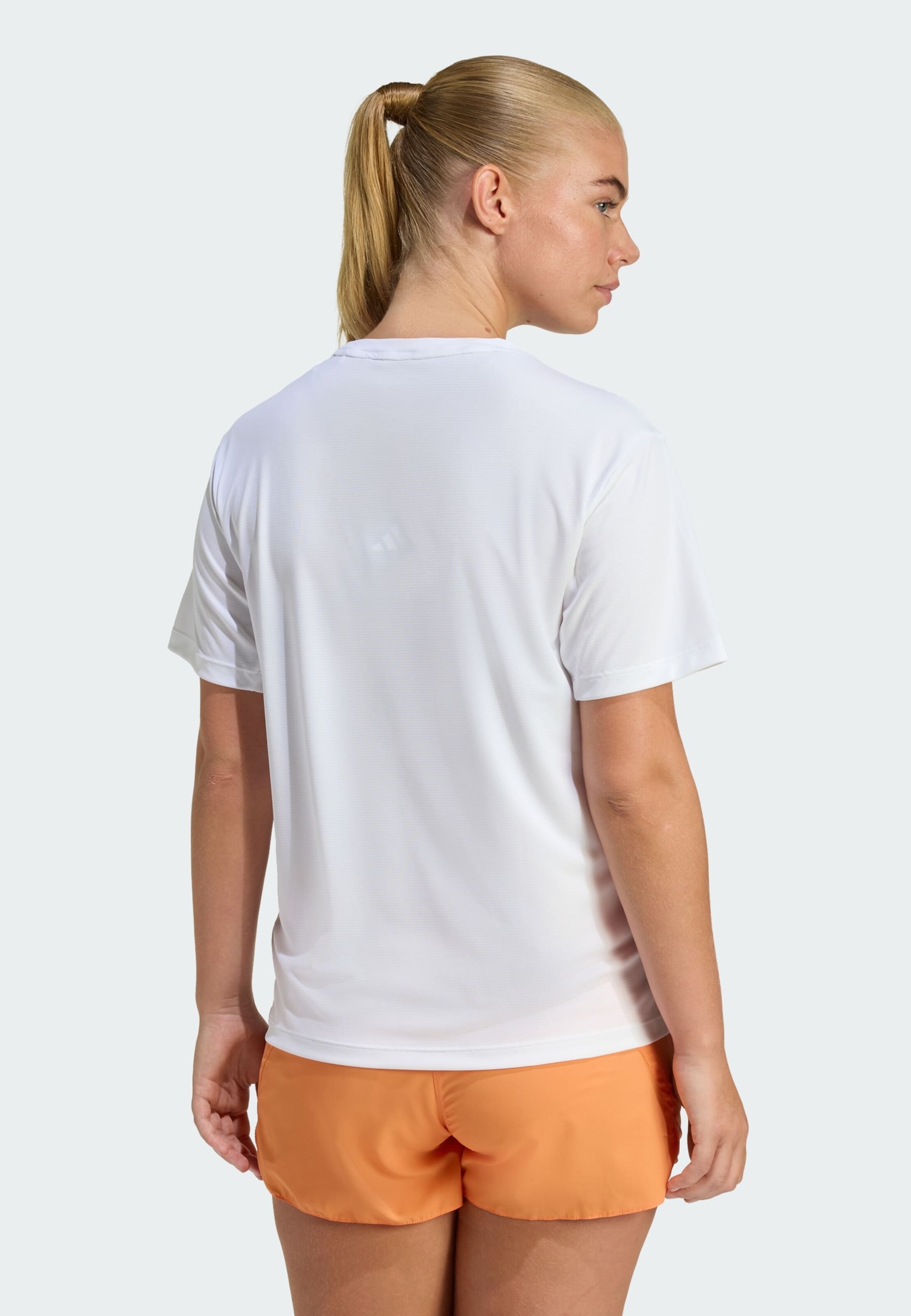 Adidas Performance Футболка 'Adi365 Essentials' для тренировок в белом цвете — фото 3