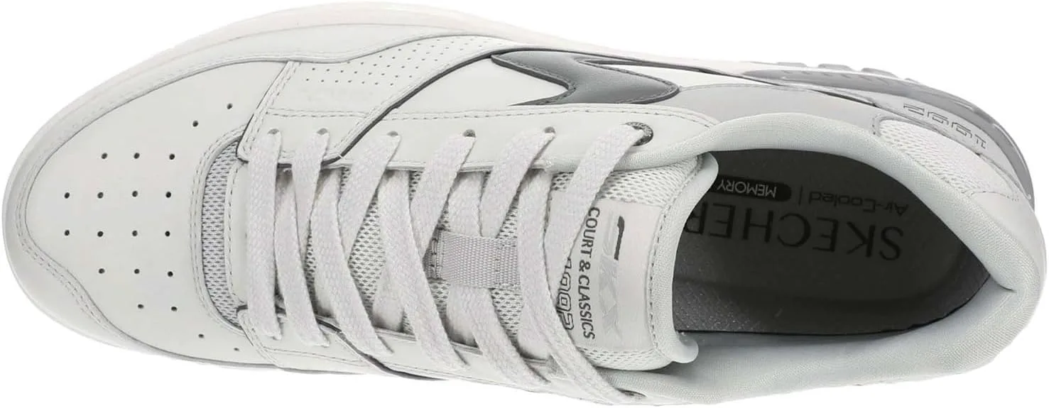 Мужские кроссовки Skechers Court & Classics, размер S-1992, светло-серый — фото 2