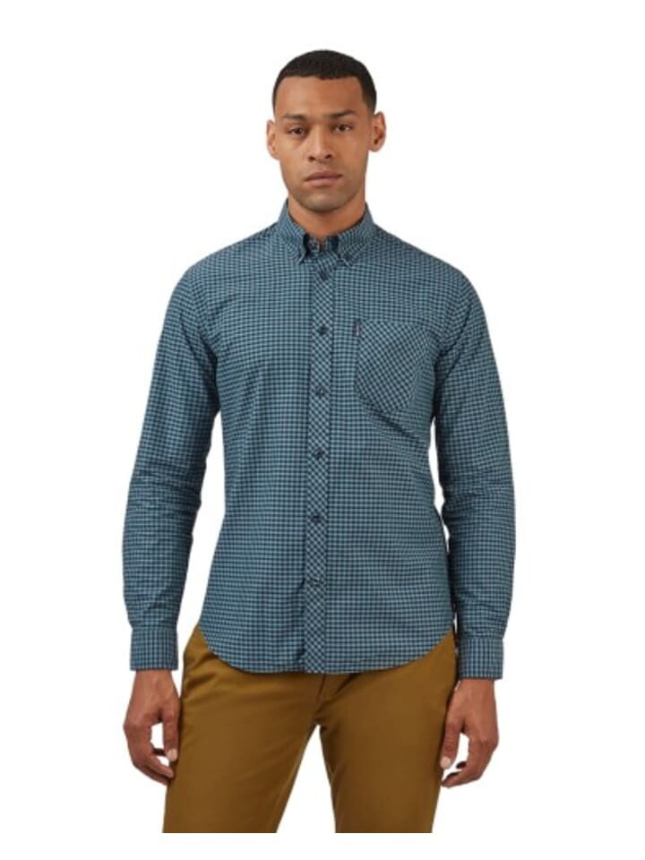 

Рубашка Ben Sherman Hemd, синий