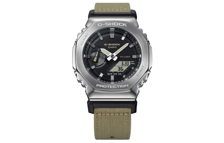

CASIO Часы Unisex Full Metal Series Black Watch GM-2100C-5APRT, Black Dial