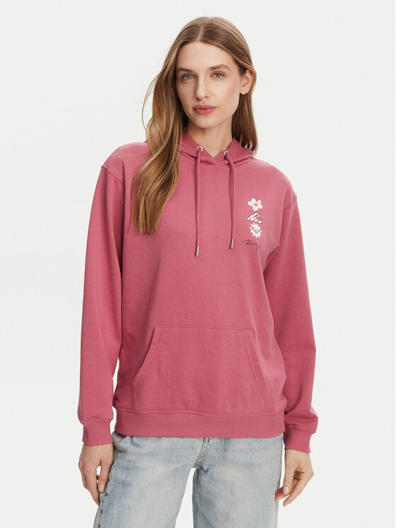 

Толстовка обычного кроя ERJFT04952 Roxy, розовый