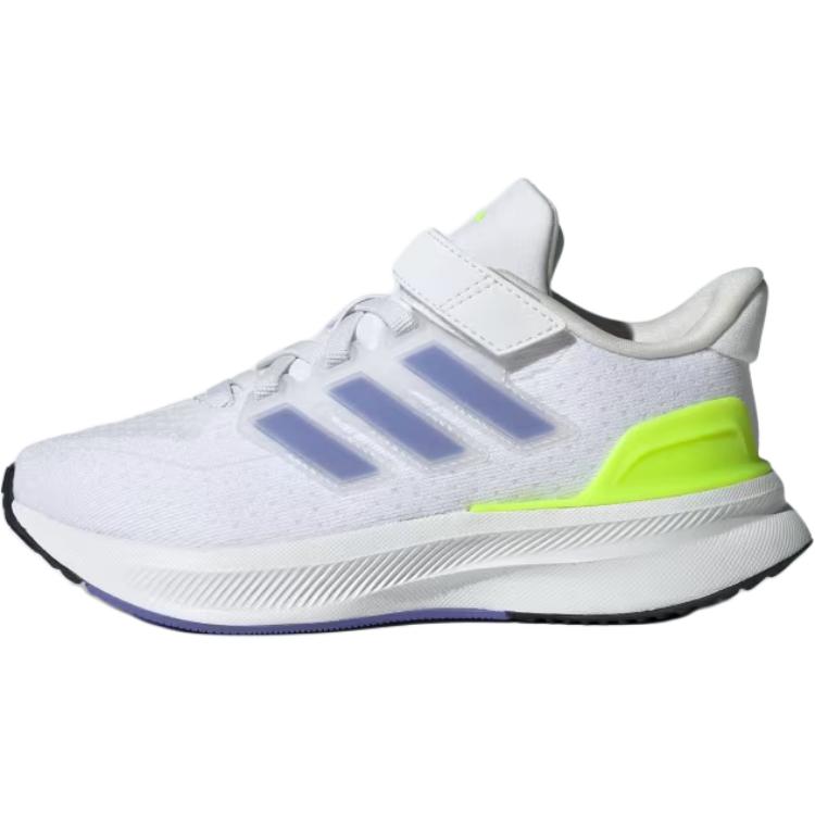 

ULTRARUN 5 нескользящие устойчивые к истиранию лоу-топы детские повседневные кроссовки White для детей 3-7 лет Adidas, Luminous синий/белый/Clear Mint