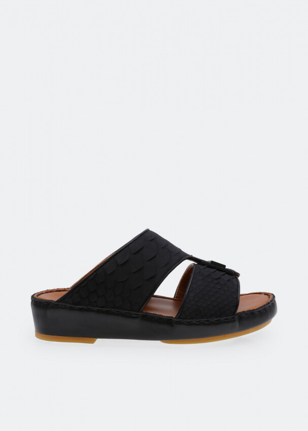 Сандалии Private Collection Arabic Leather, черный