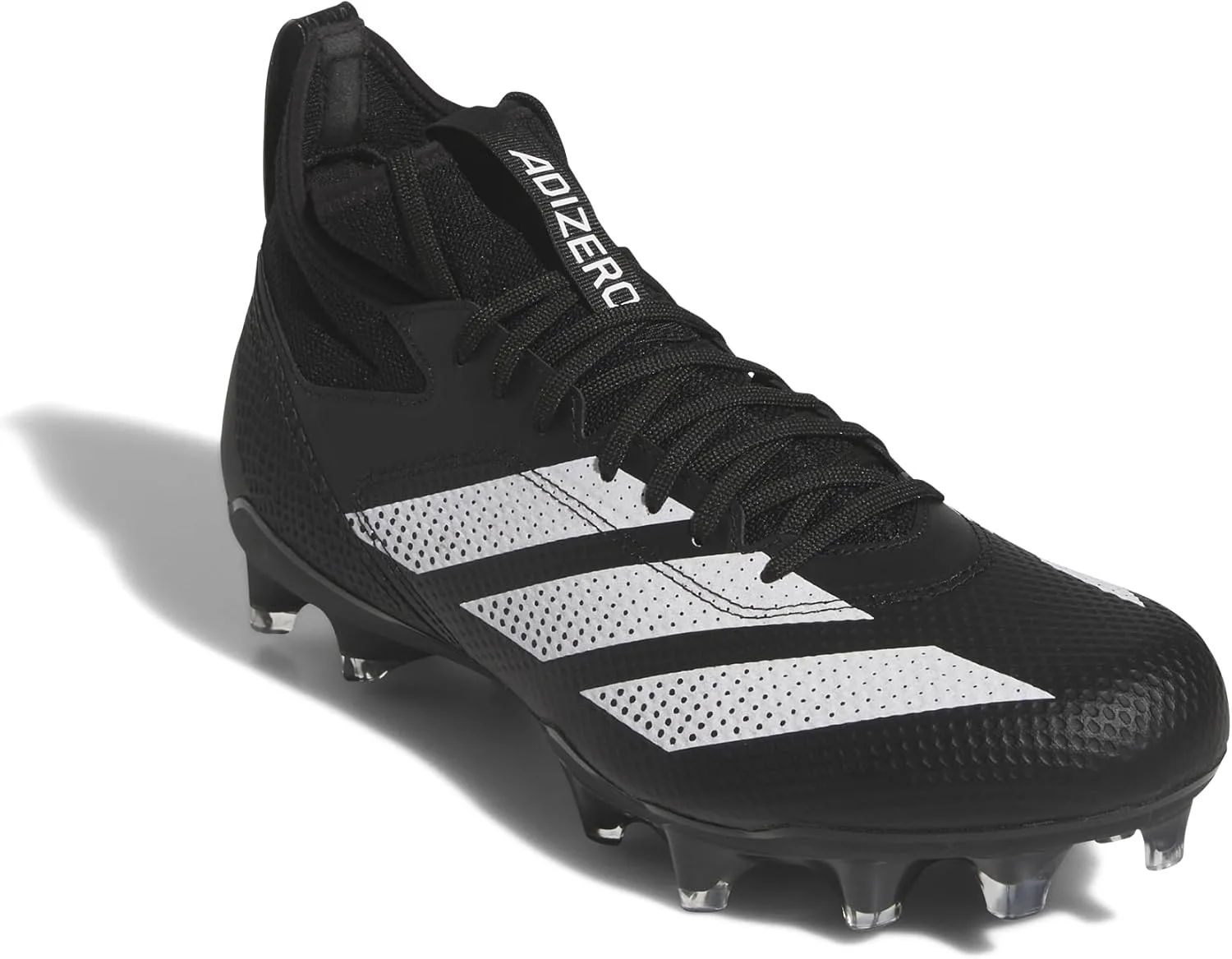 Кроссовки для американского футбола Adidas Adizero Impact унисекс, белый/черный — фото 4