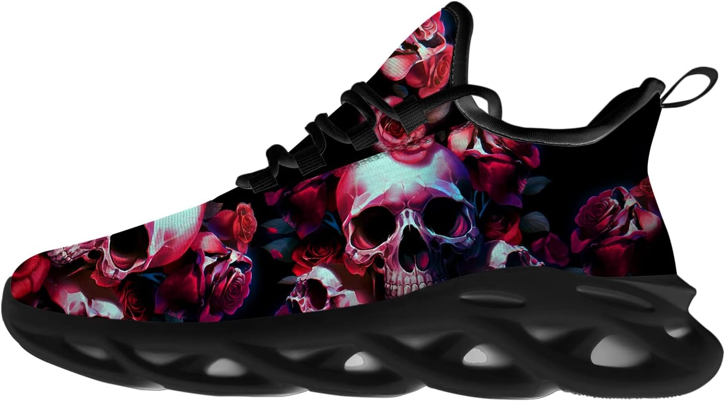 

Кроссовки Ciadoon Skull для женщин и мужчин, для бега по дороге, кросс-тренинга, ходьбы, тенниса, легкие, ретро, подарки для него и нее, серый