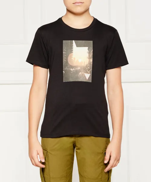 

Футболка Regular fit Guess, черный
