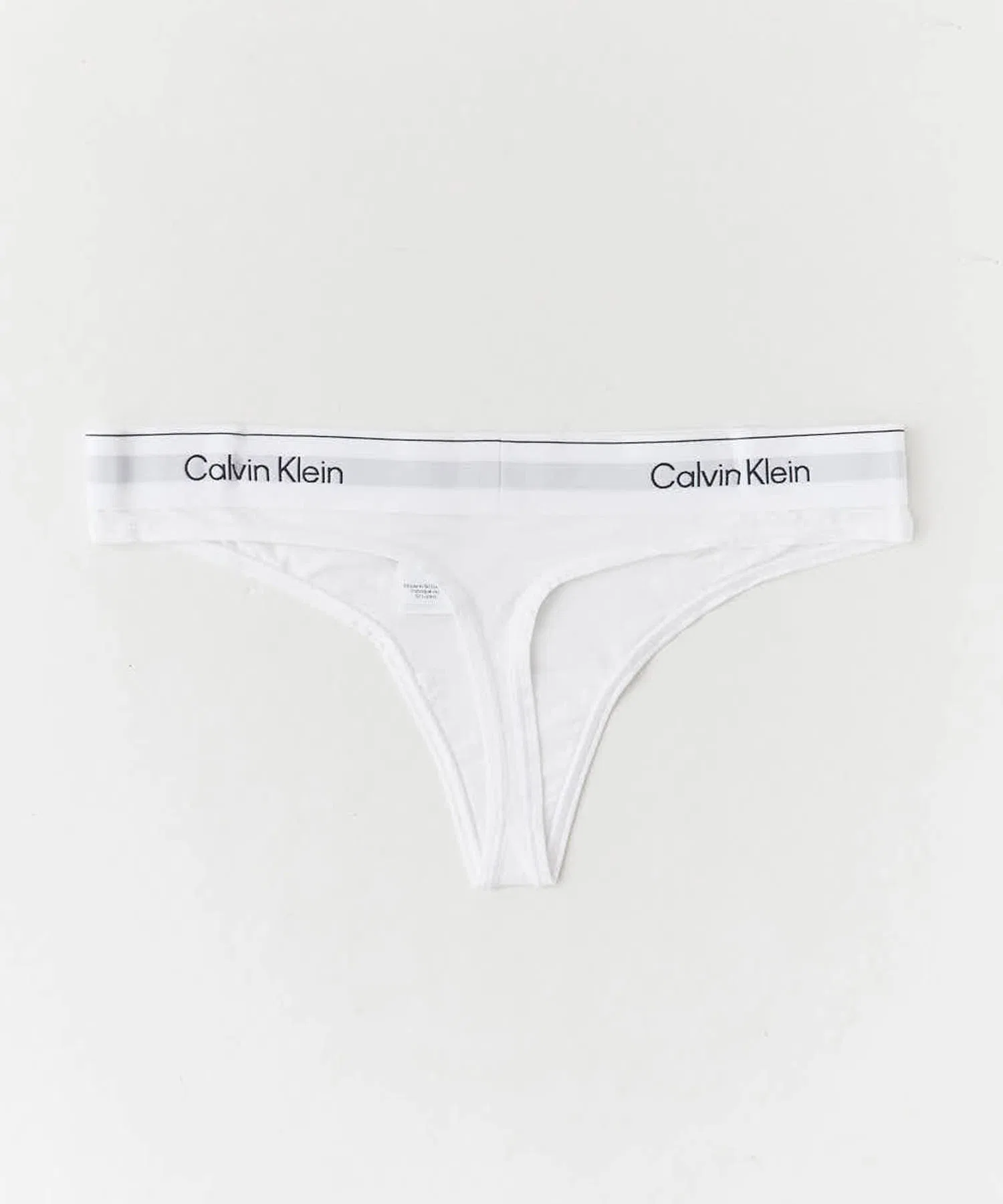 Шорты-стринги Calvin Klein с логотипом на поясе — фото 2