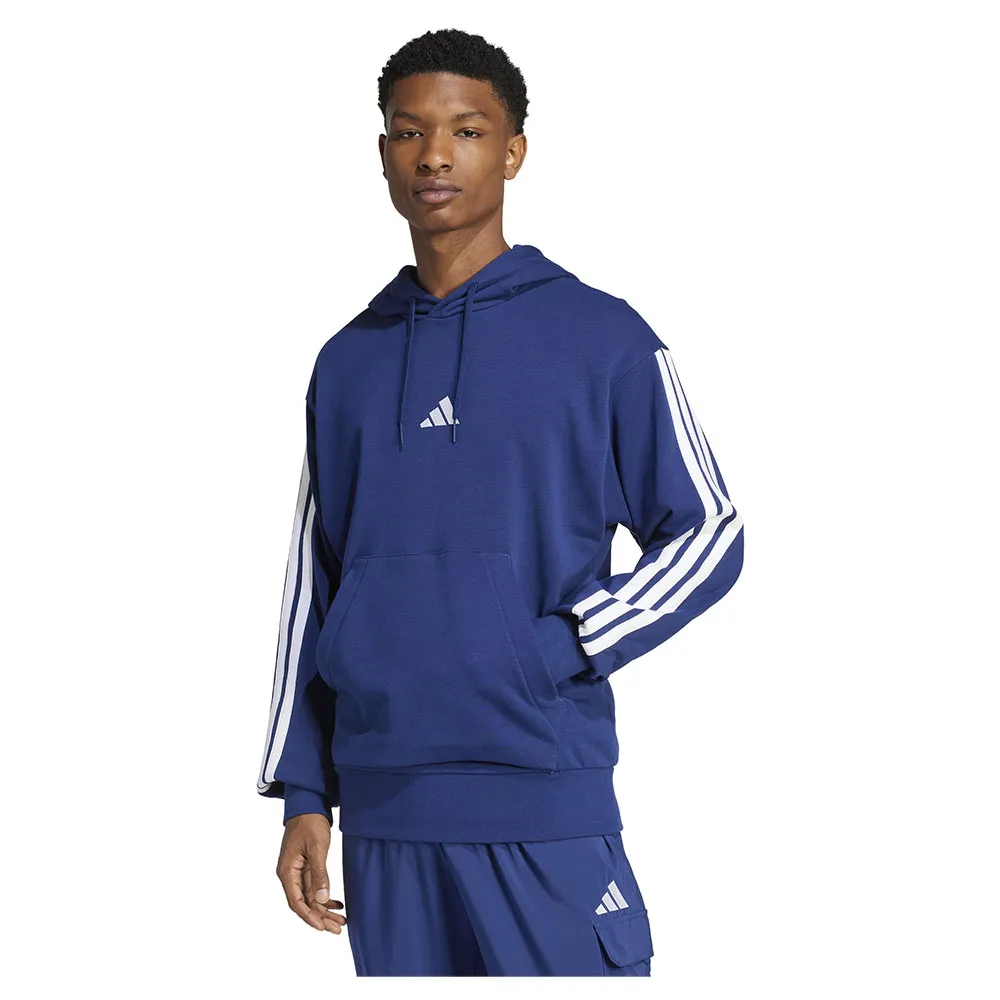 

Худи adidas Essentials 3 Stripes French Terry, синий