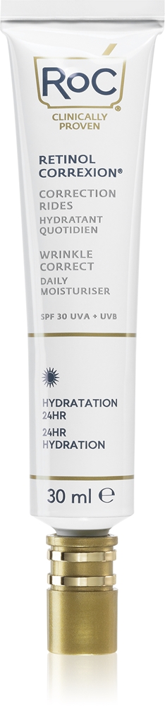 

Ретинол Коррекционный Ежедневный Увлажняющий Крем Для Коррекции Морщин Антивозрастной Ежедневный Увлажняющий Крем SPF 30 Roc, 30 мл