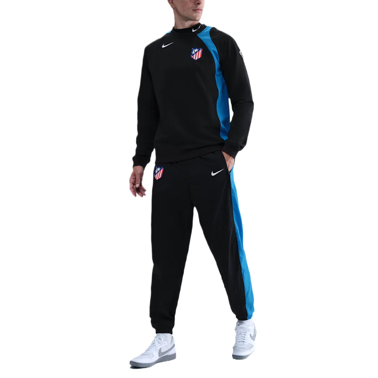 Спортивные штаны Nike Atlético Madrid Men's Black/Photo Blue/White — фото 3