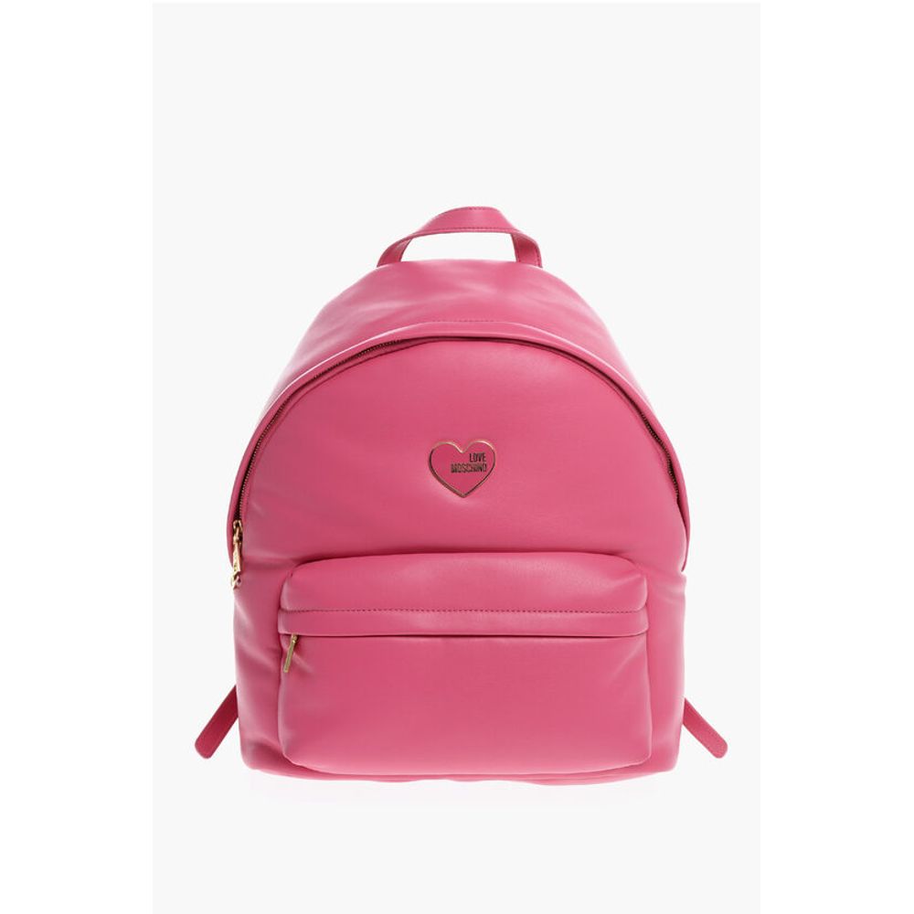 

Рюкзак LOVE из искусственной кожи с металлическим сердцем Moschino, Multicolor