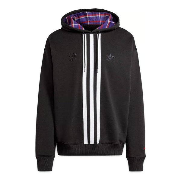 

Толстовка x korn hoodie 'black' Adidas, черный