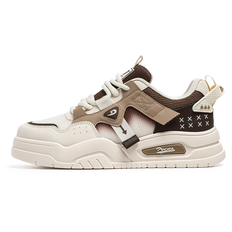 

Нескользящие износостойкие низкие повседневные туфли для мужчин URBAN AUTHENTIC, Beige Black