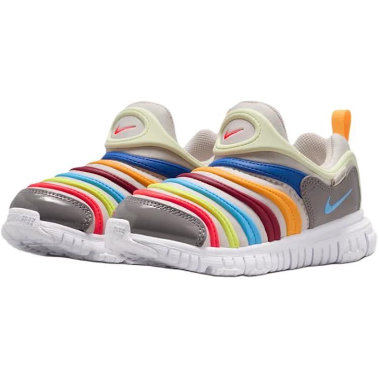 Nike Dynamo Free Low top Casual Shoes Light Gray Kids' — фото 4