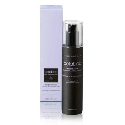 

Разглаживающая ванна для волос Straight Baobab Zero-Frizz 250 мл, Oolaboo