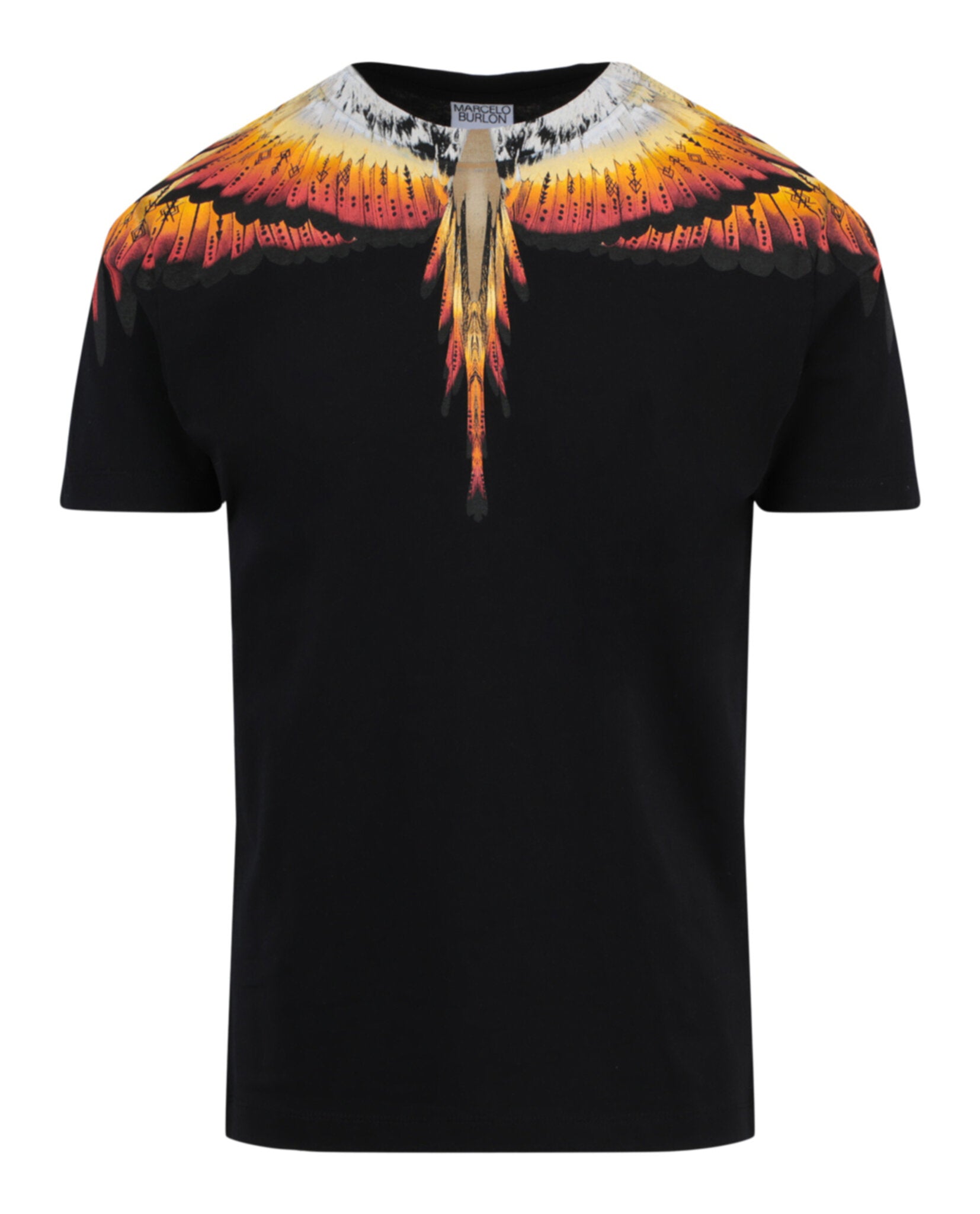 

Футболка с графическим принтом Solfolk Wings Marcelo Burlon, черный
